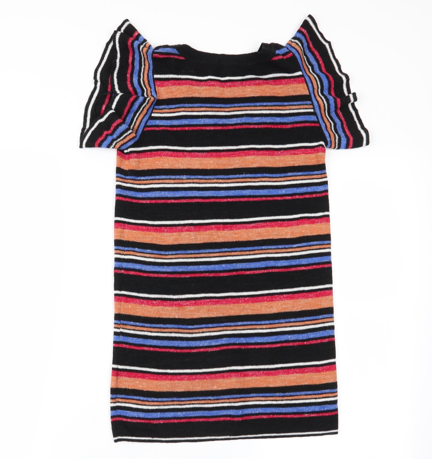NEXT Womens Multicoloured Striped  Basic Blouse Size 6