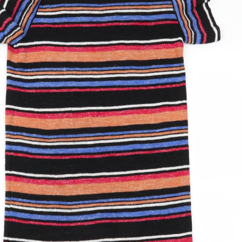 NEXT Womens Multicoloured Striped  Basic Blouse Size 6
