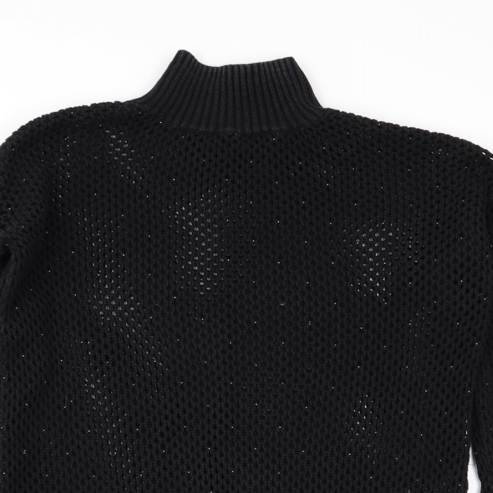 NEXT Womens Black   Pullover Jumper Size 10