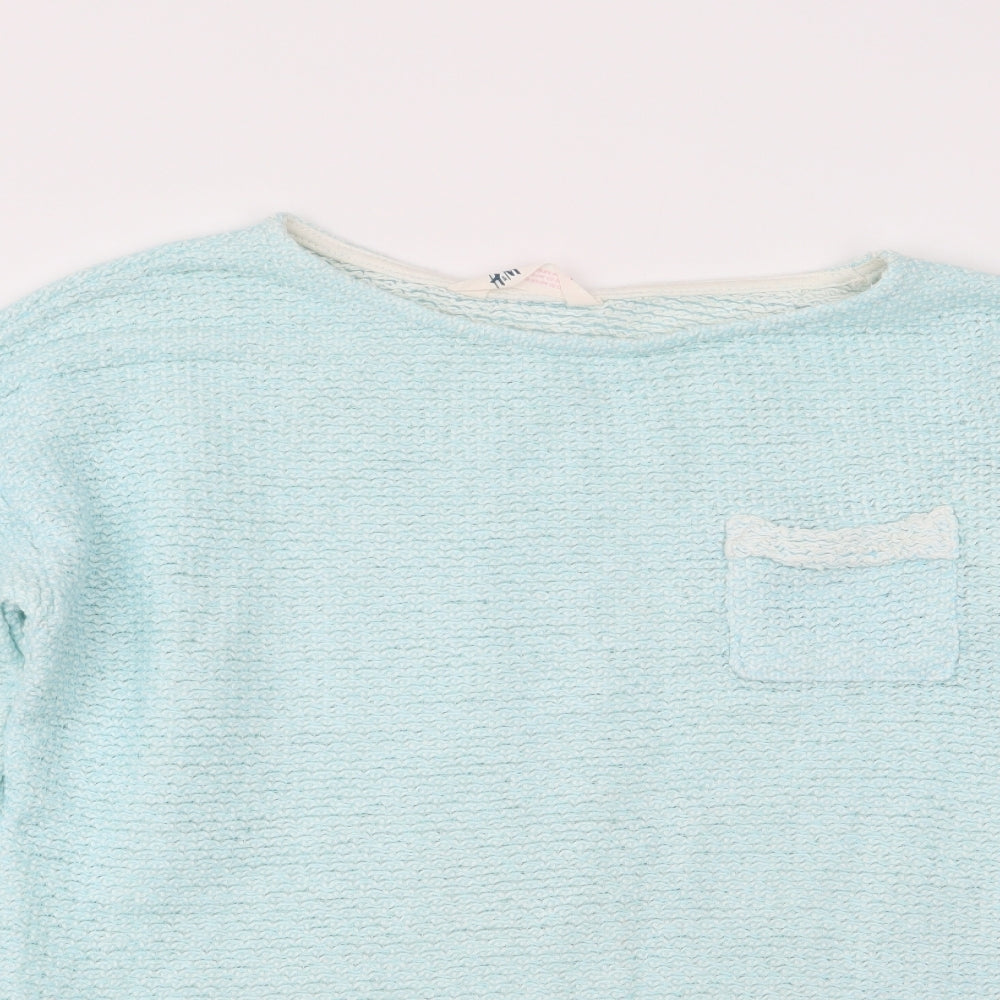 H&M Girls Blue   Pullover Jumper Size 13-14 Years