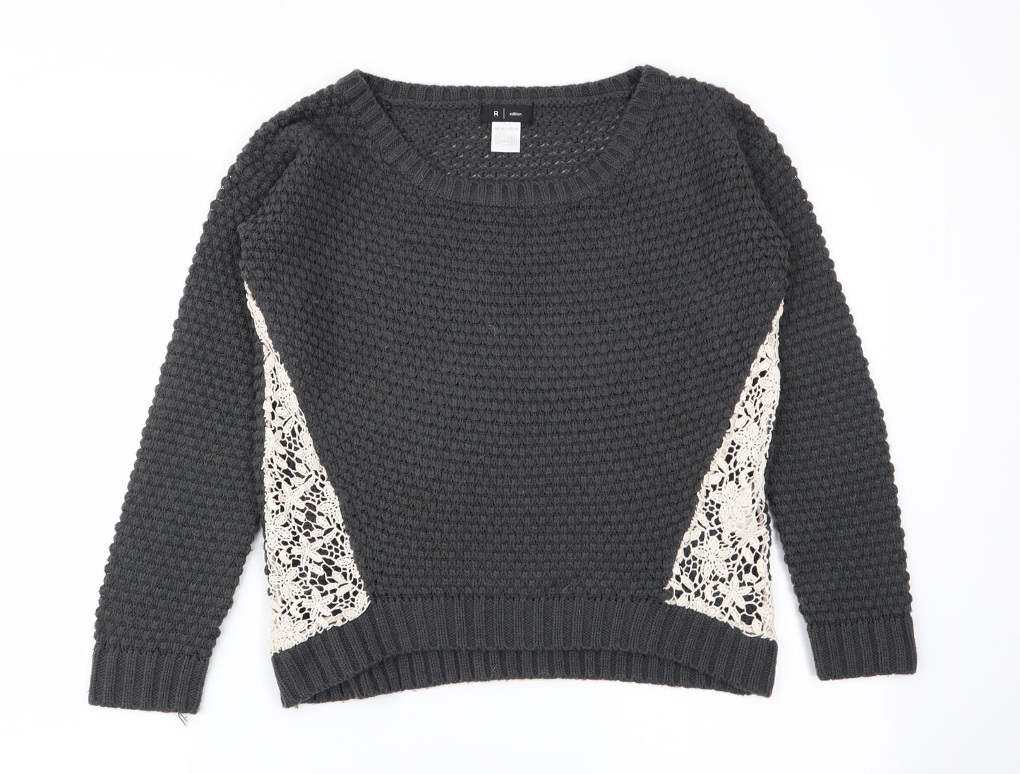 r edition Womens Grey   Pullover Jumper Size 10