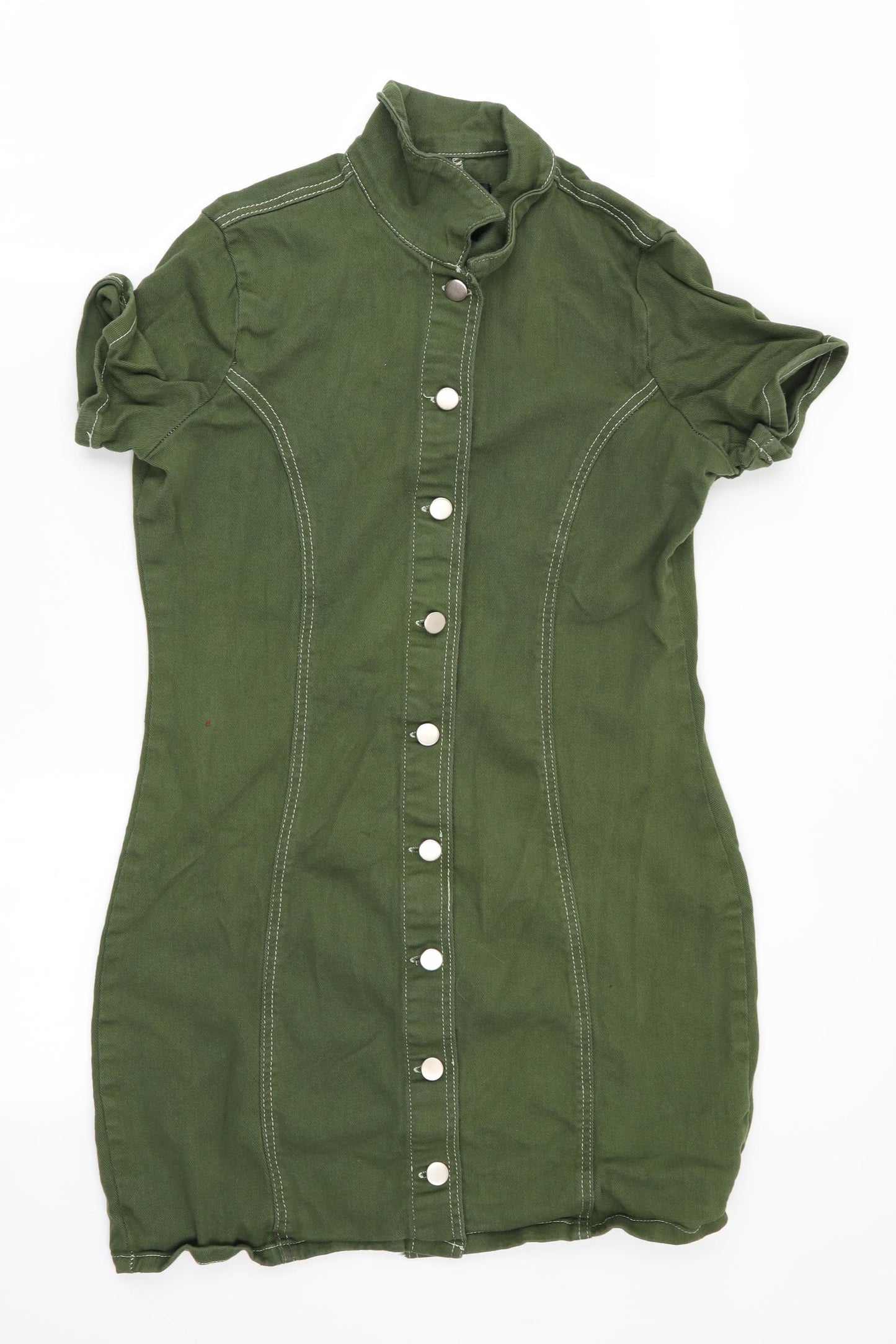 In the Style Womens Green   Fit & Flare  Size 16