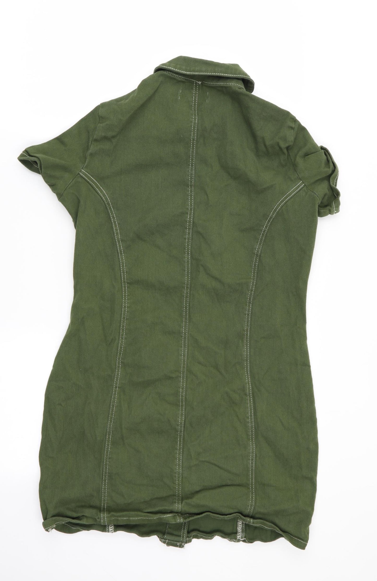 In the Style Womens Green   Fit & Flare  Size 16