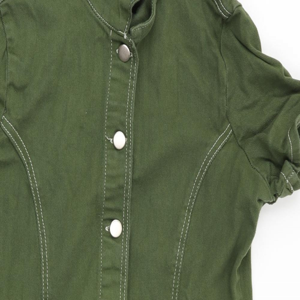 In the Style Womens Green   Fit & Flare  Size 16