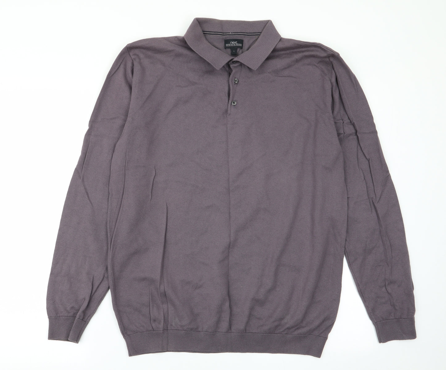 NEXT Mens Purple    Polo Size L