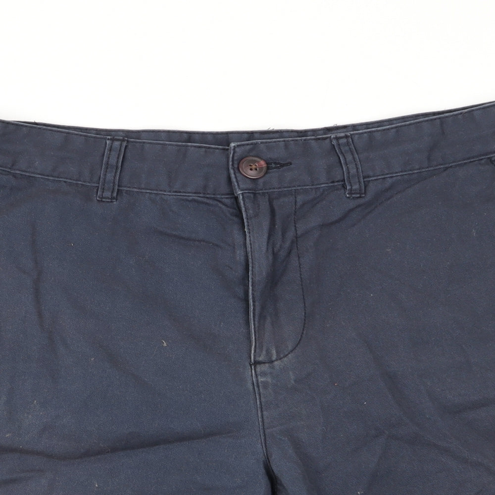Asda George Mens Blue   Chino Shorts Size 34 in