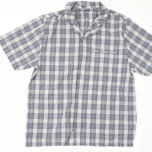 Asda George Mens Multicoloured Check   Button-Up Size L