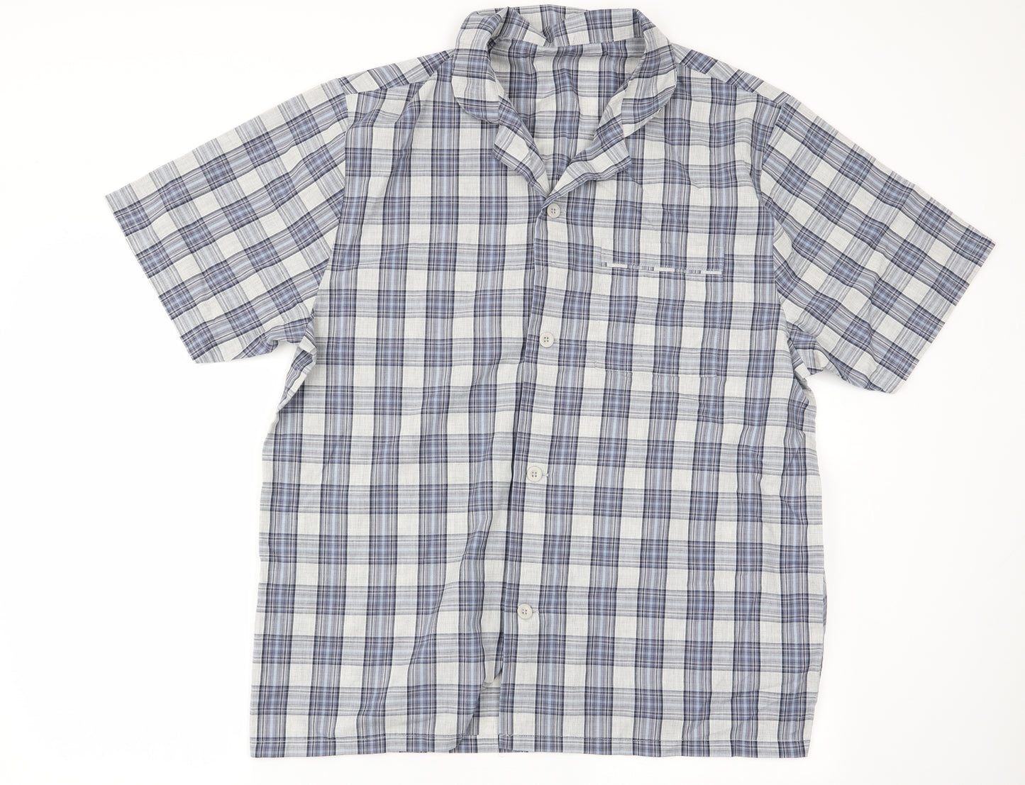 Asda George Mens Multicoloured Check   Button-Up Size L