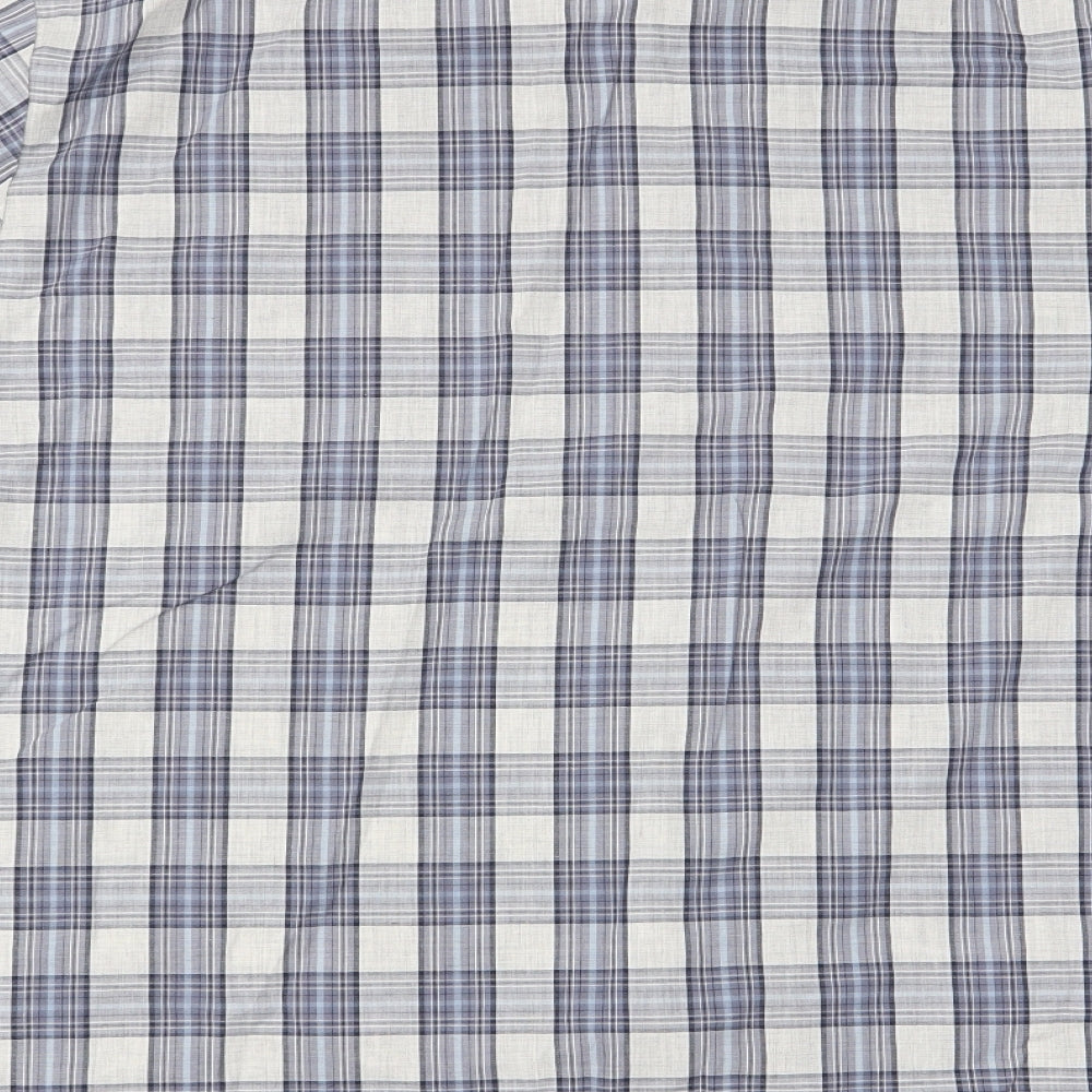 Asda George Mens Multicoloured Check   Button-Up Size L