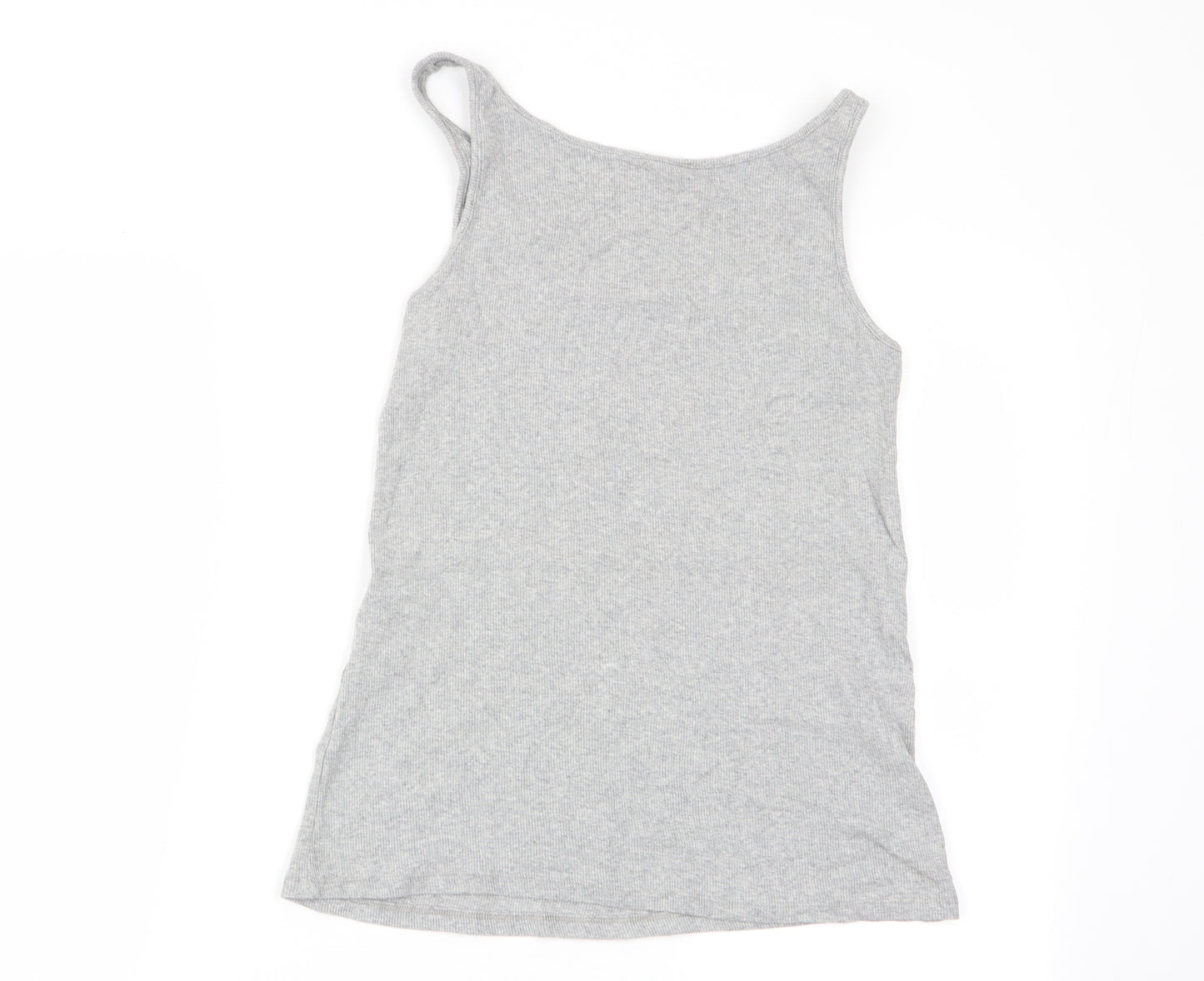 M&S Womens Grey   Basic Tank Size 14