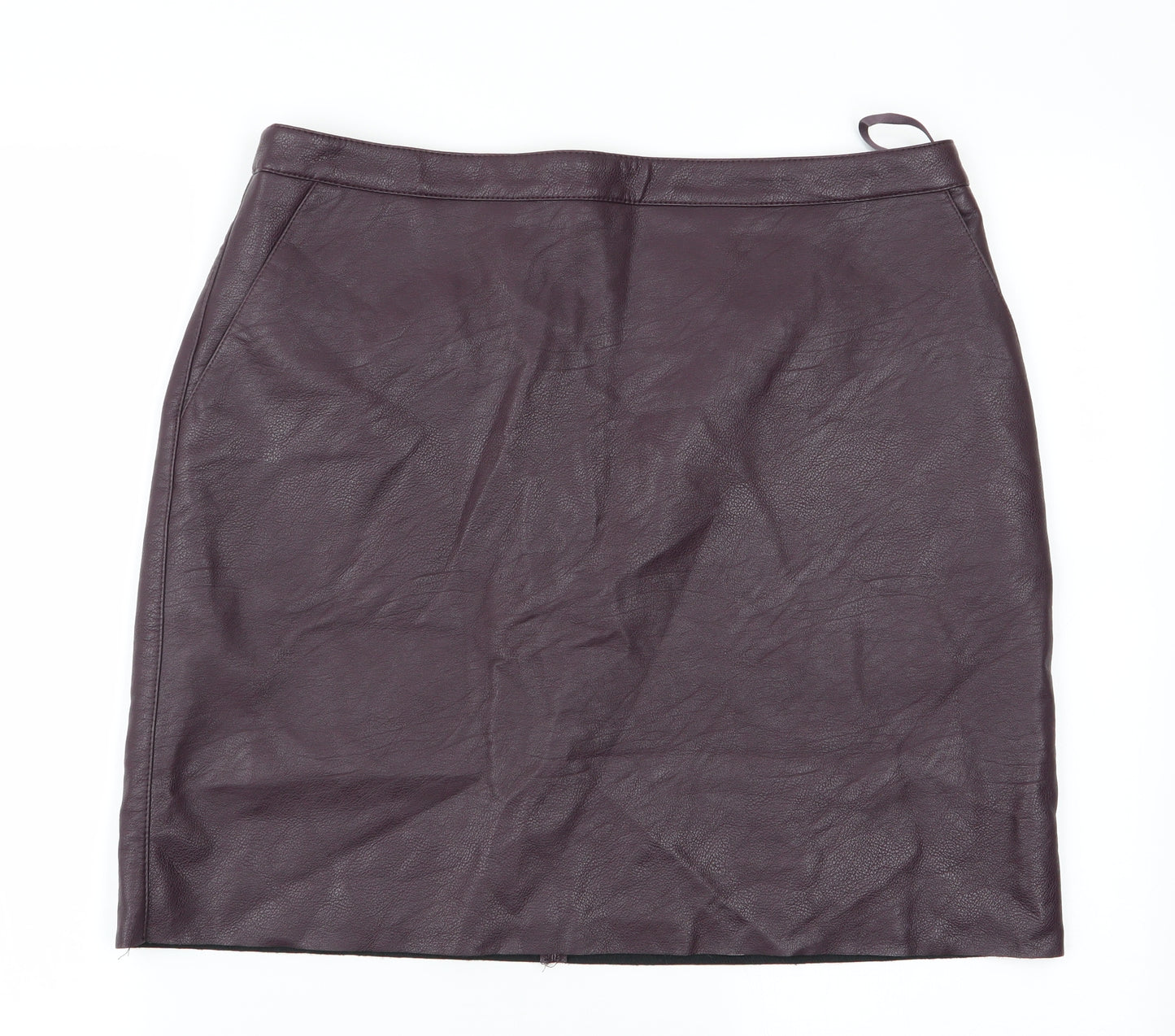 Warehouse Womens Purple   Flare Skirt Size 16