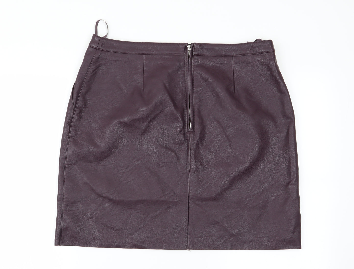 Warehouse Womens Purple   Flare Skirt Size 16