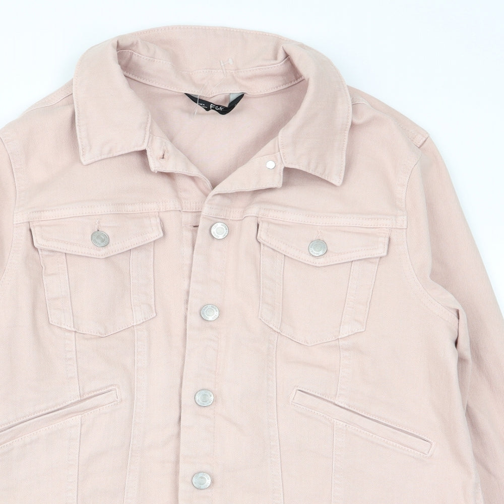 F&F Womens Pink   Jacket  Size 18  - denim jacket