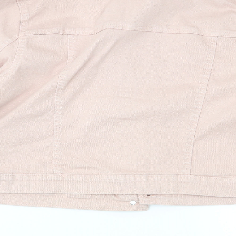 F&F Womens Pink   Jacket  Size 18  - denim jacket