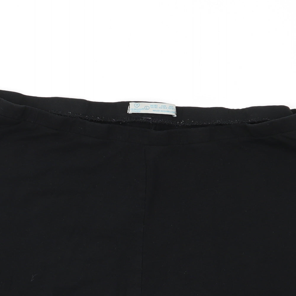 Primark Womens Black   Sweat Shorts Size 14