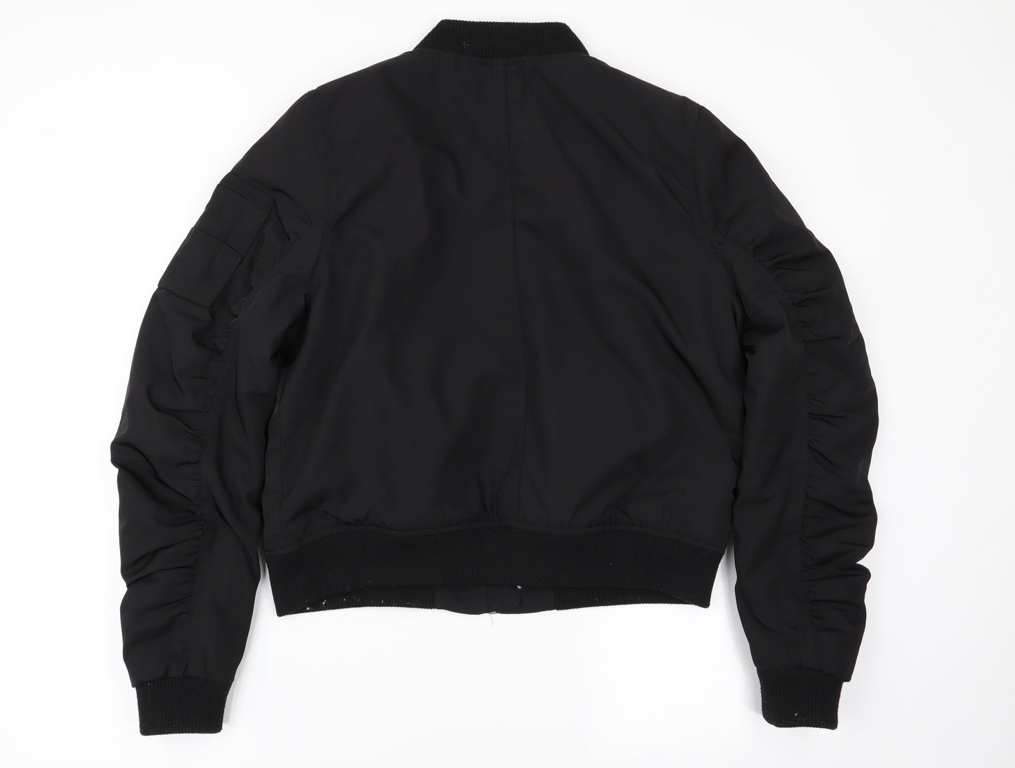 Papaya Womens Black   Bomber Jacket Coat Size 16