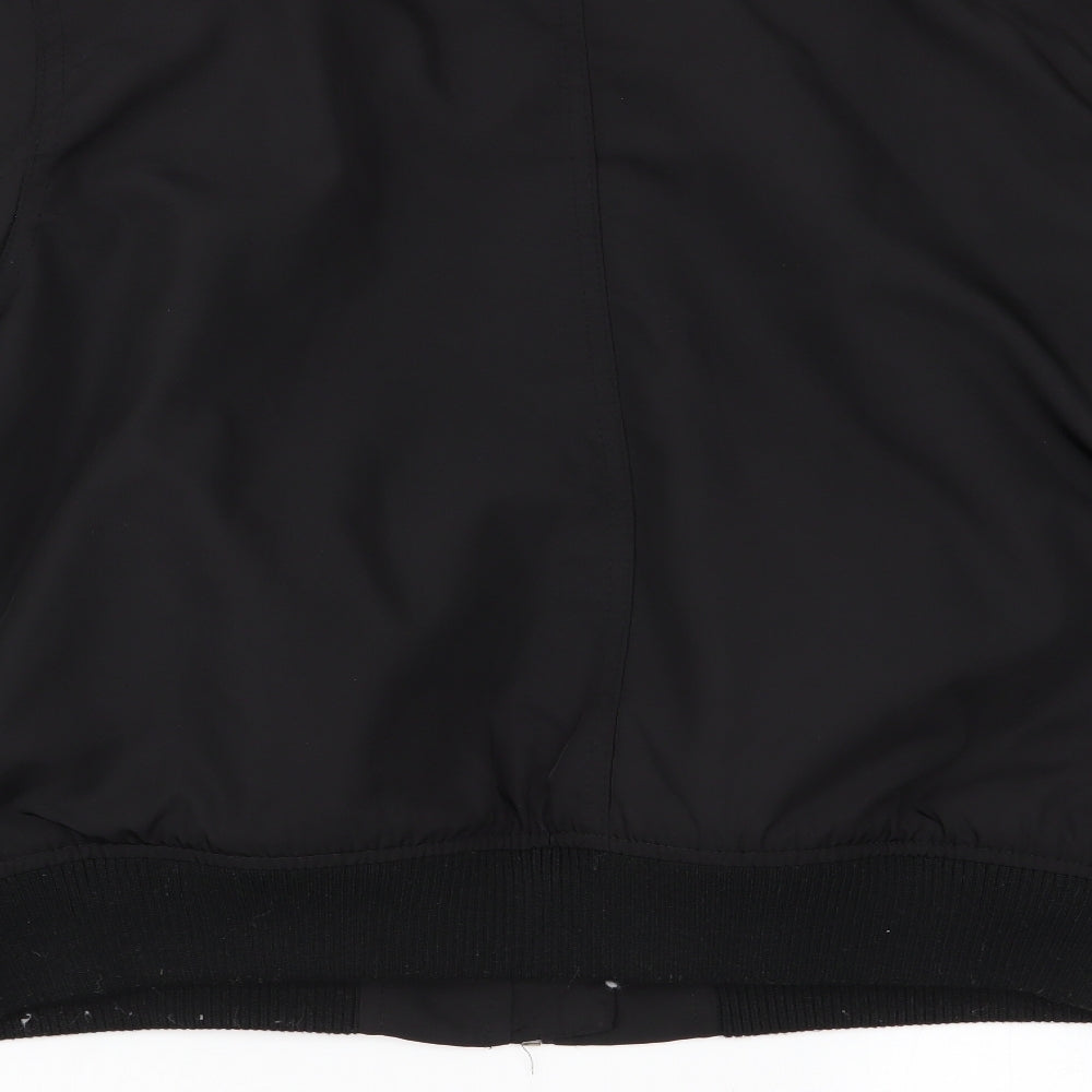 Papaya Womens Black   Bomber Jacket Coat Size 16