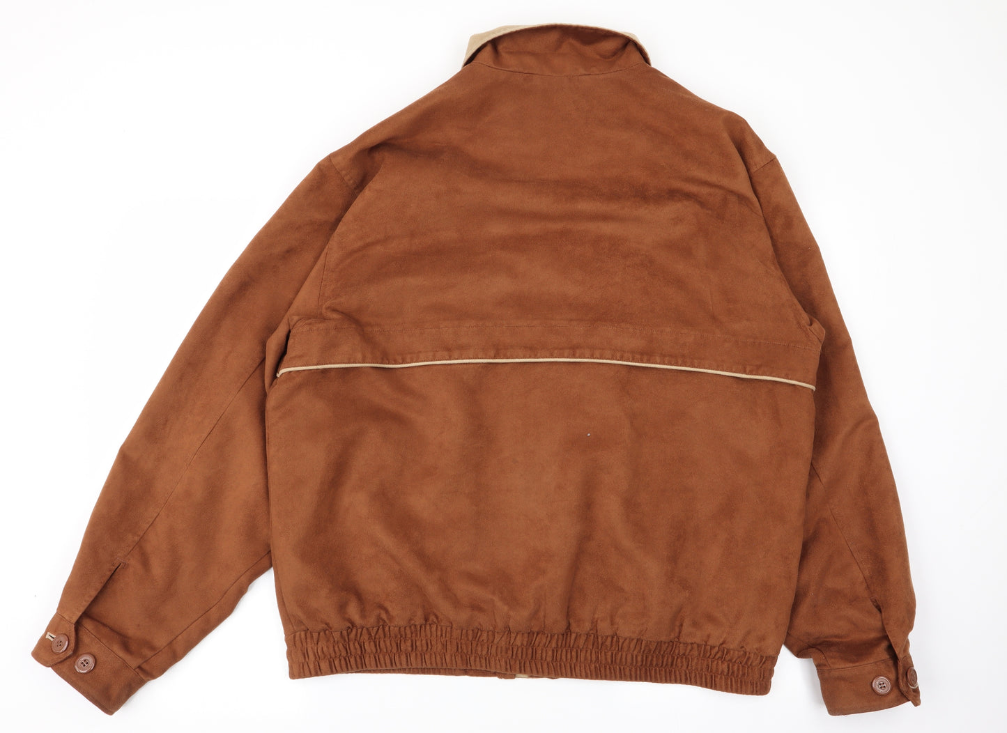 homme modrene Mens Brown   Jacket Coat Size XL