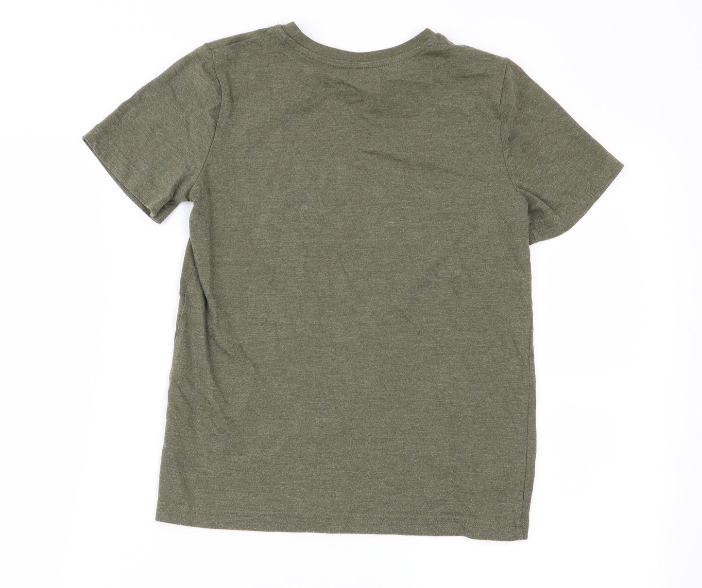 TU Boys Green   Basic T-Shirt Size 9 Years