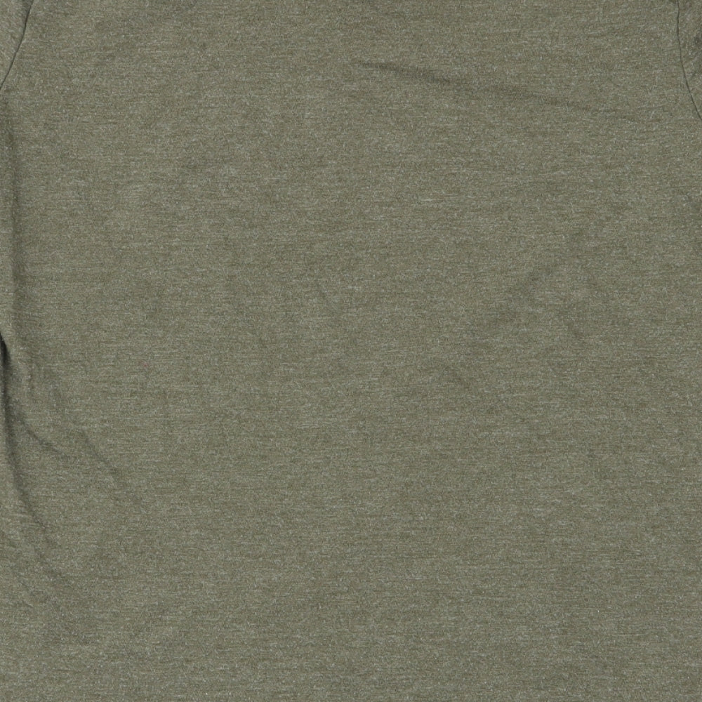 TU Boys Green   Basic T-Shirt Size 9 Years