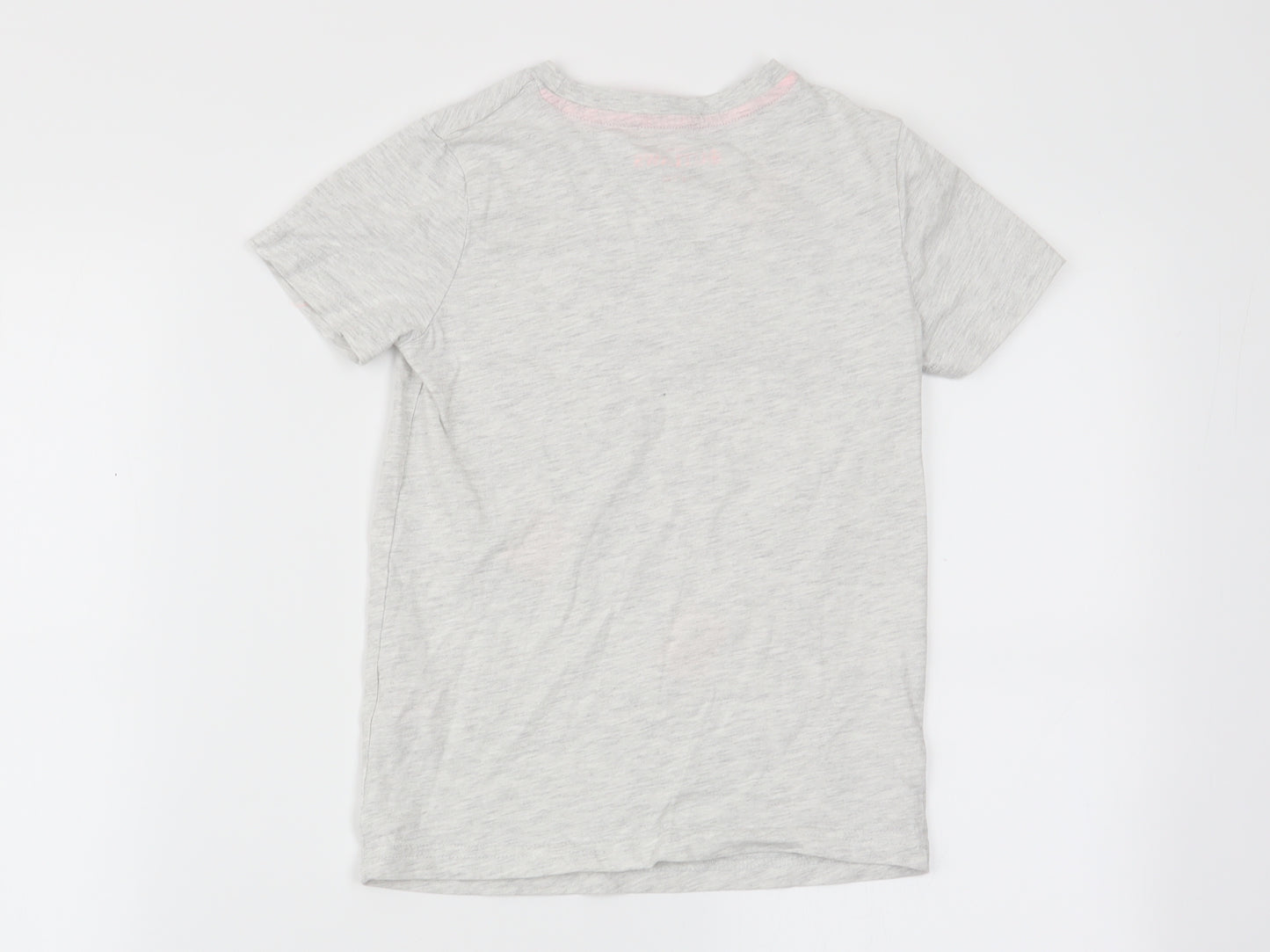 utlaws Boys Grey   Basic T-Shirt Size 7-8 Years