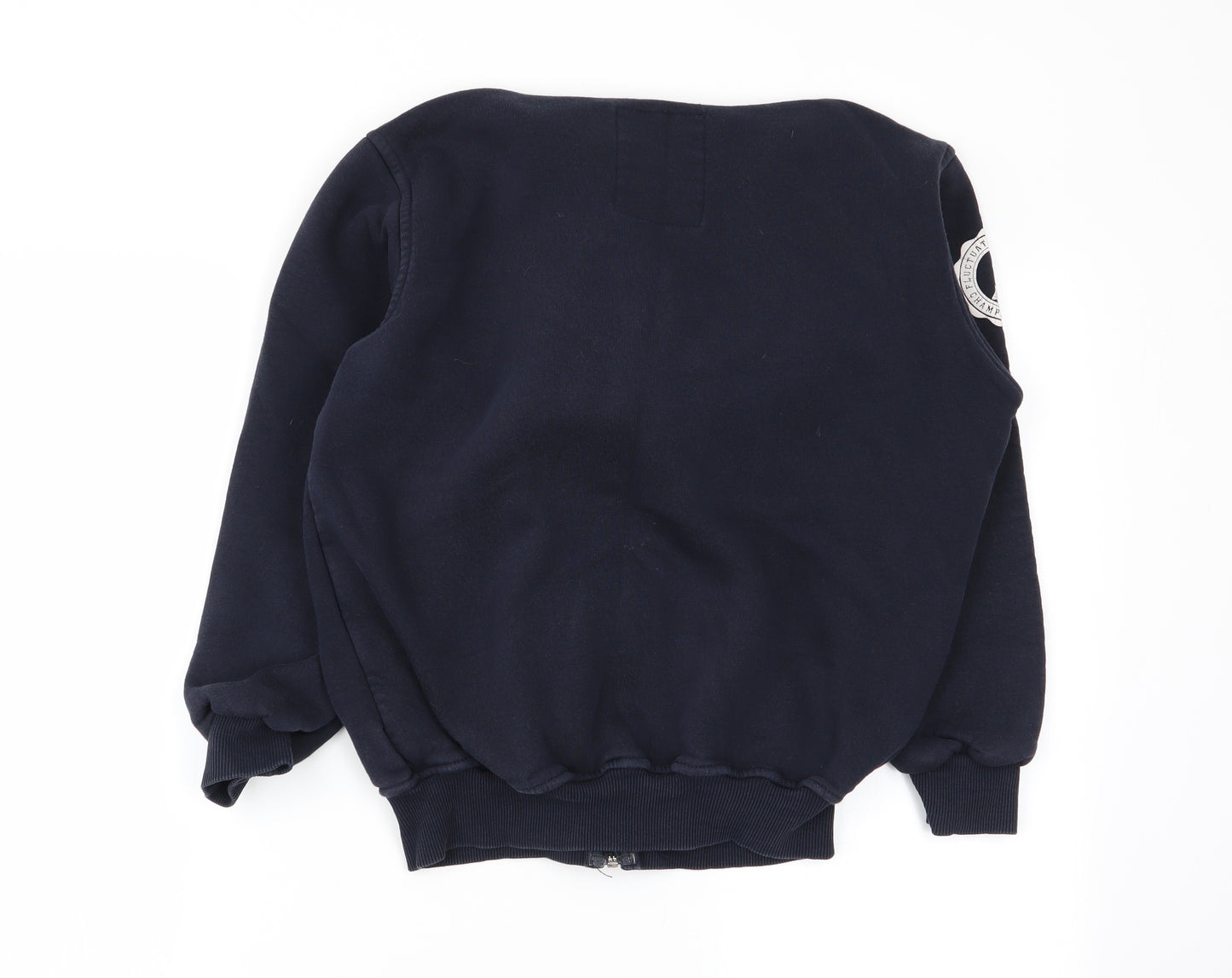 Paris Boys Blue   Full Zip Jumper Size 12 Years