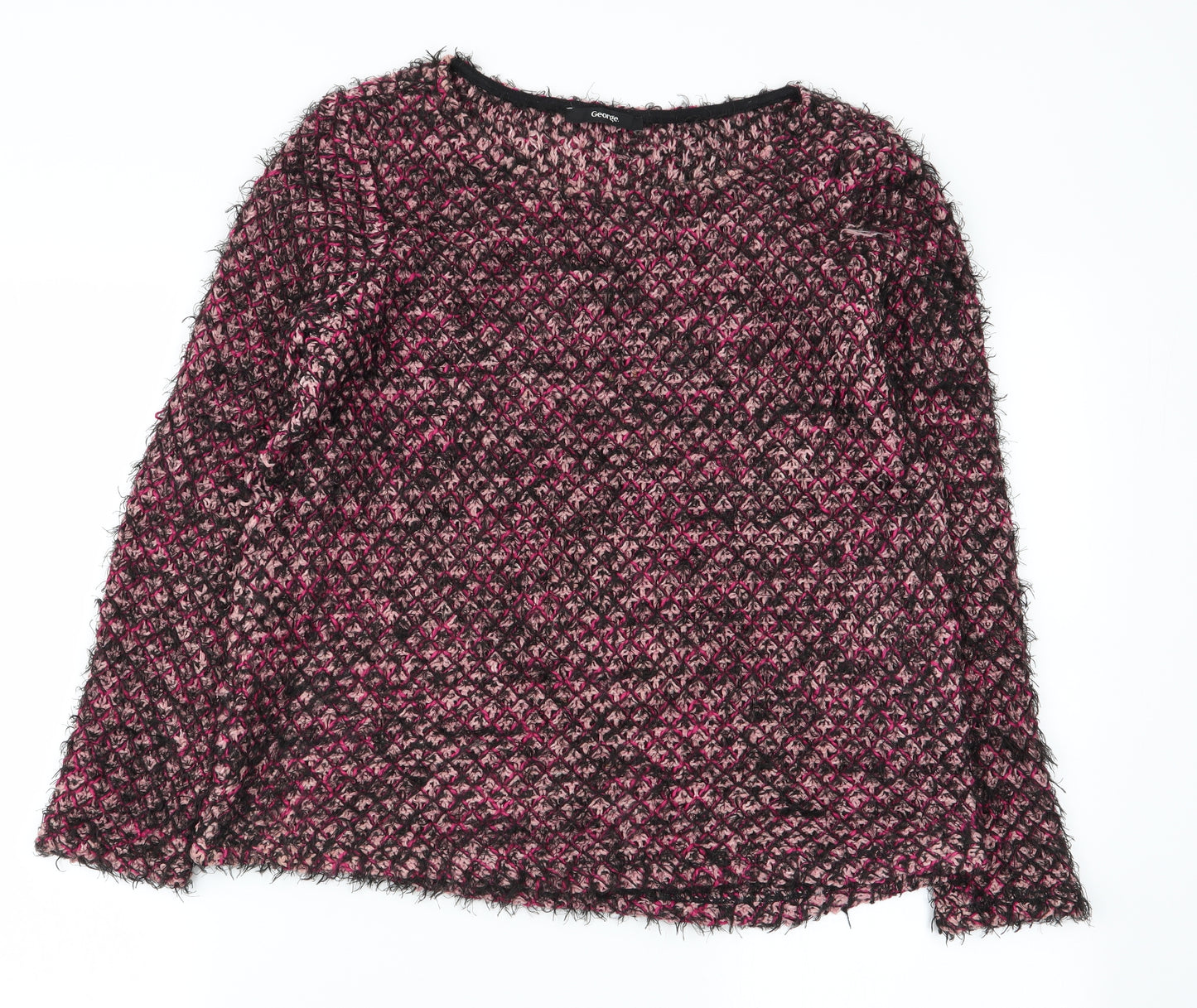 Asda George Womens Multicoloured   Pullover Jumper Size 12