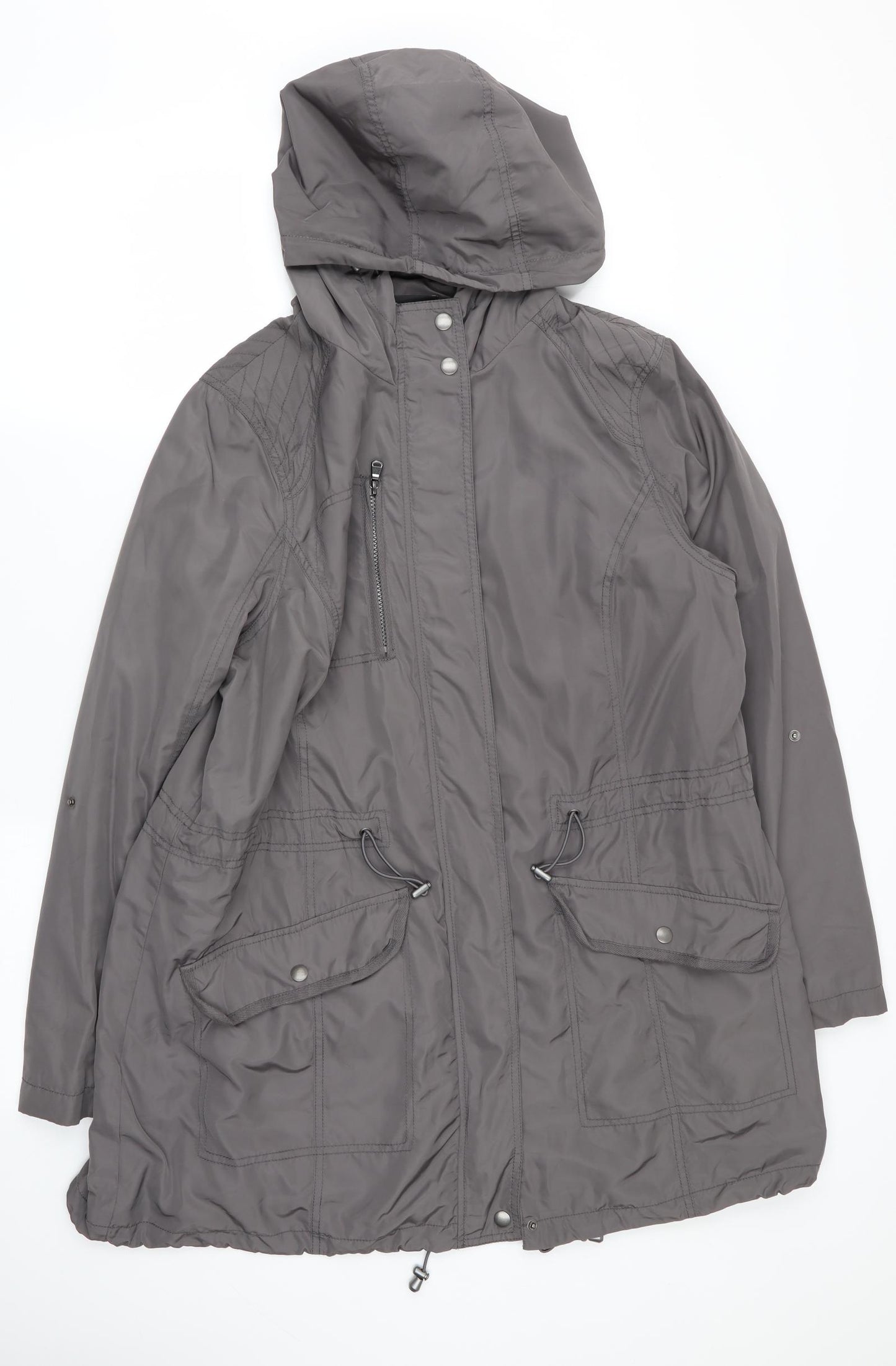 BHS Womens Grey   Jacket Coat Size 20