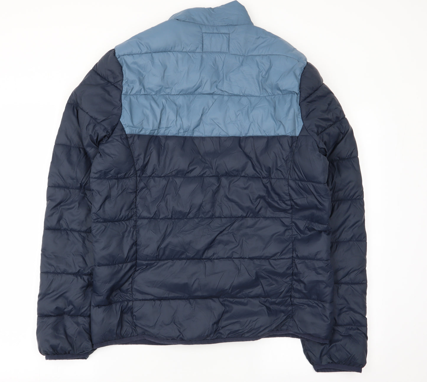 Asda George Mens Blue   Puffer Jacket Coat Size M