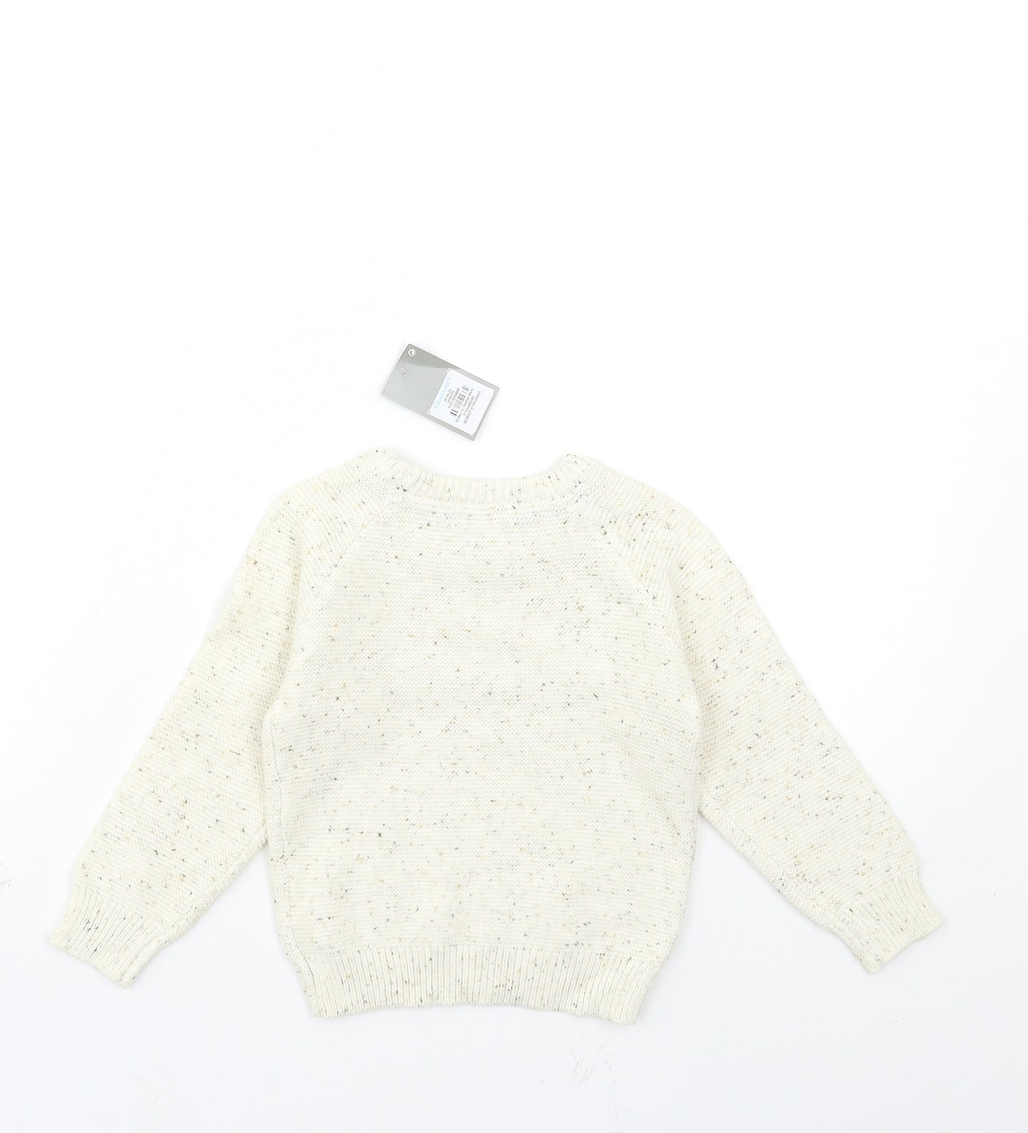 Primark Baby Beige  Knit Pullover Jumper Size 12-18 Months