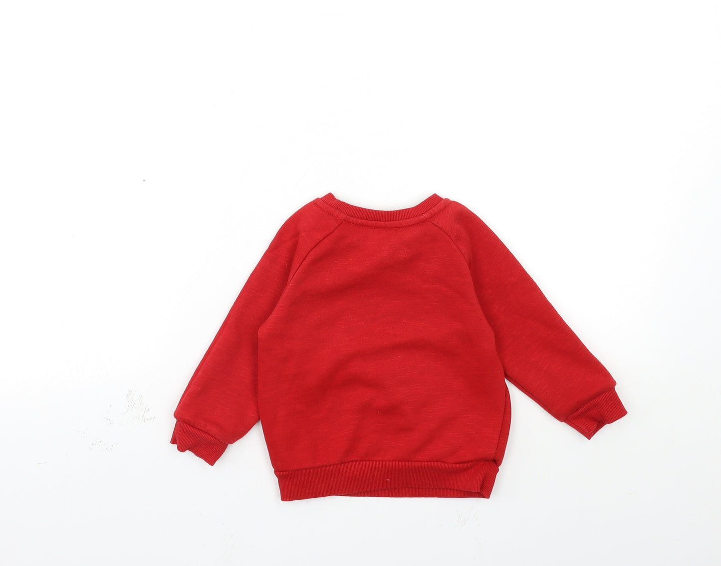 Primark Baby Red   Shrug Jumper Size 12-18 Months  - little dude