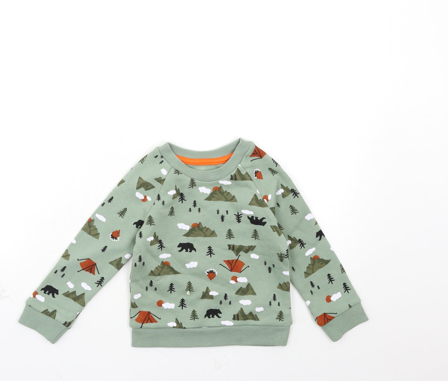 Primark Baby Green   Pullover Jumper Size 12-18 Months