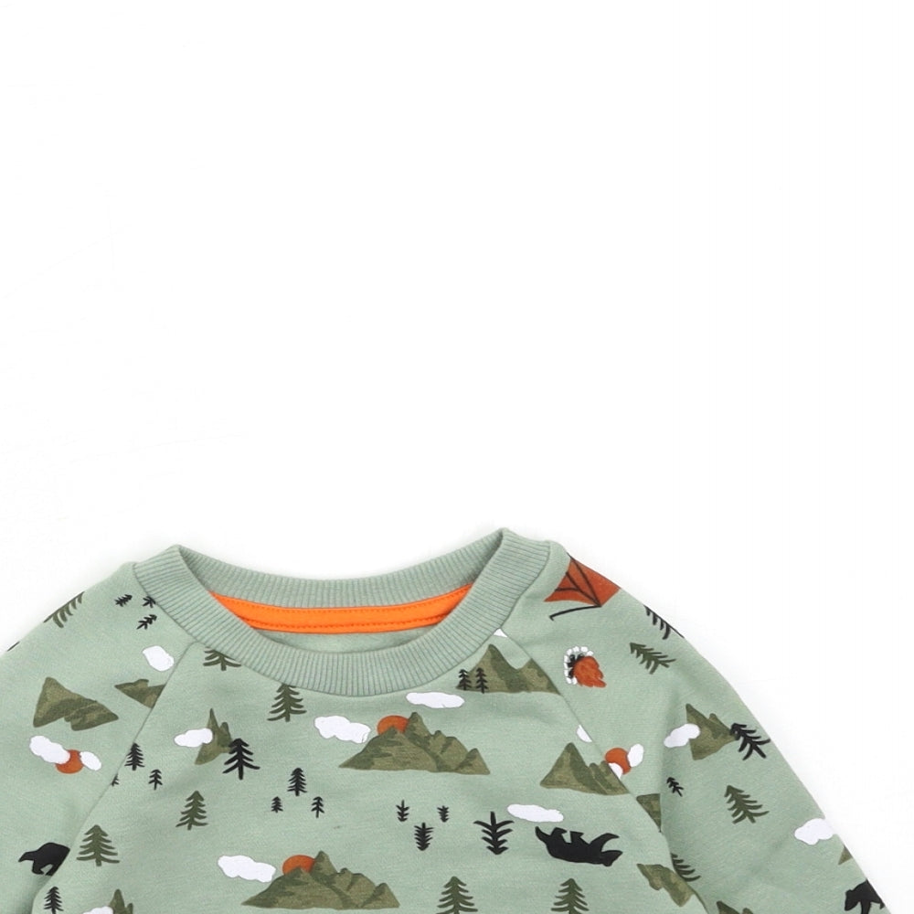 Primark Baby Green   Pullover Jumper Size 12-18 Months