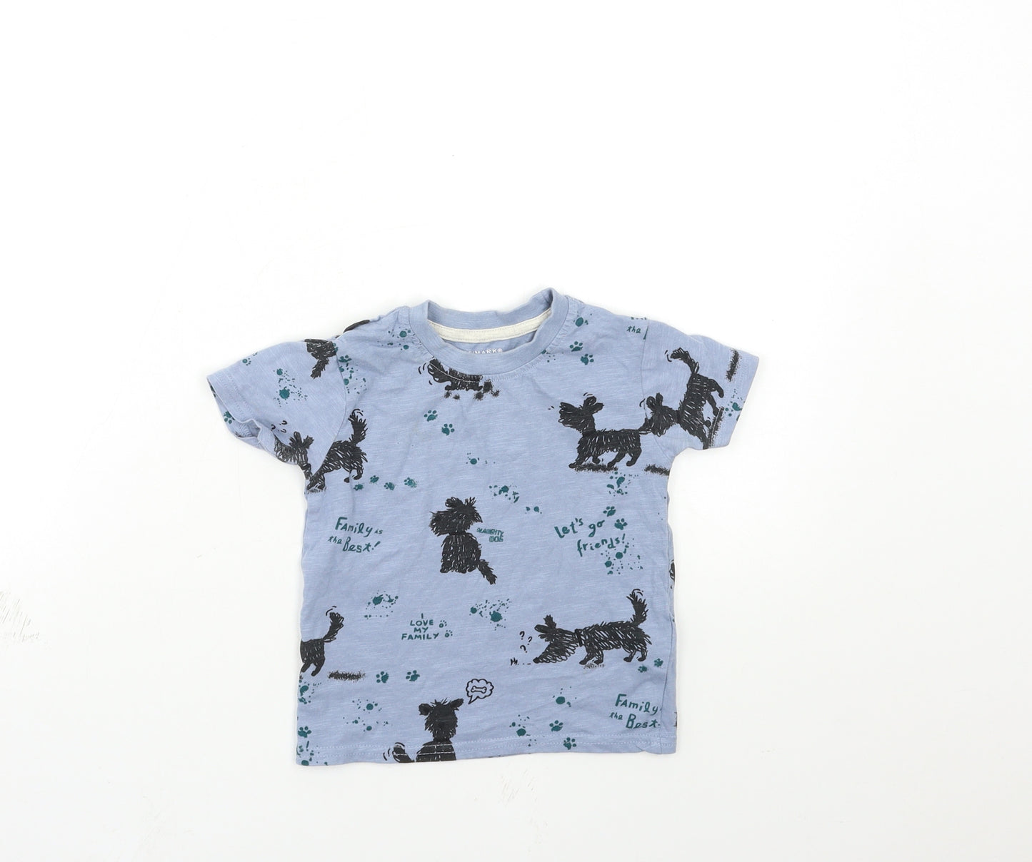 Primark Baby Blue   Pullover T-Shirt Size 18-24 Months