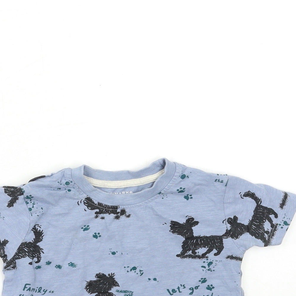 Primark Baby Blue   Pullover T-Shirt Size 18-24 Months