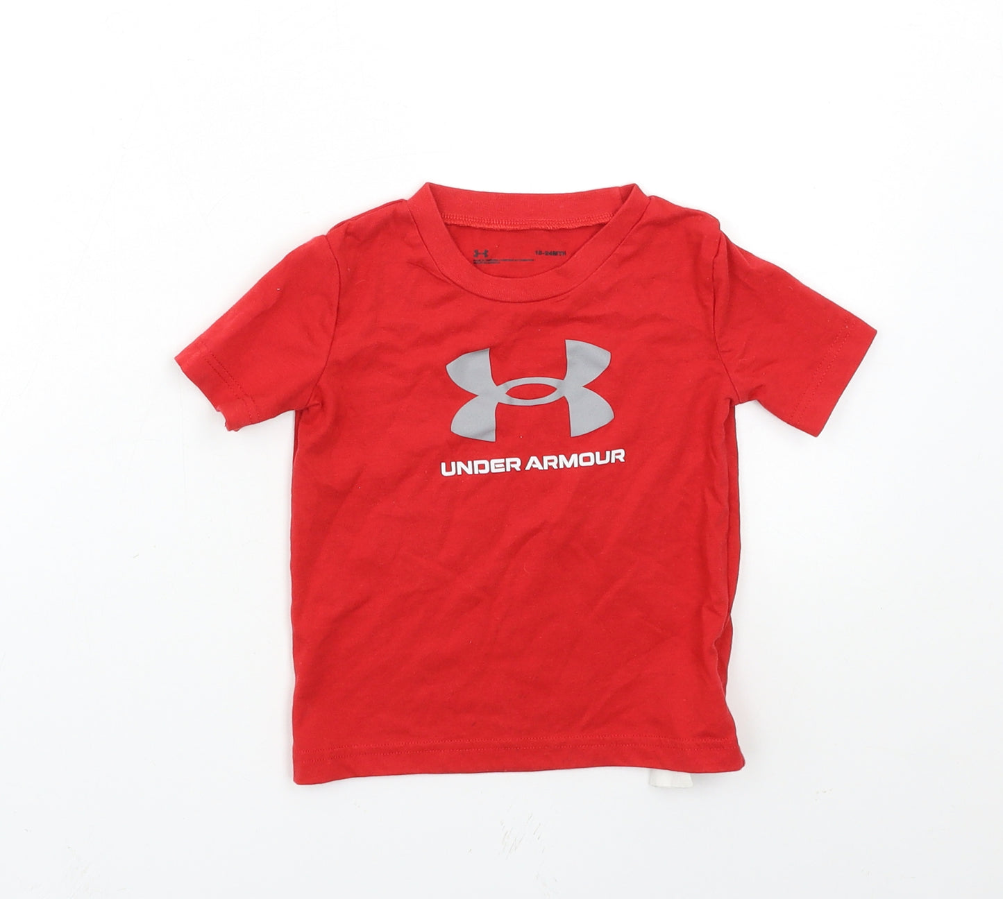 Under armour Baby Red   Basic T-Shirt Size 18-24 Months