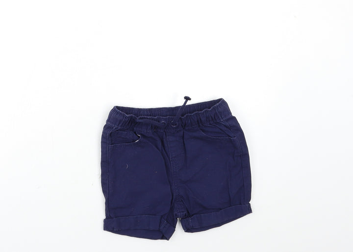 George Baby Blue   Cropped Trousers Size 12-18 Months