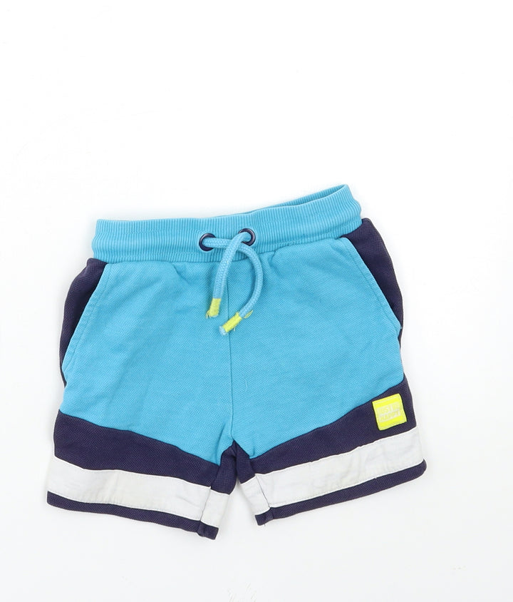 George Baby Blue Jogger Trousers Size 12-18 Months