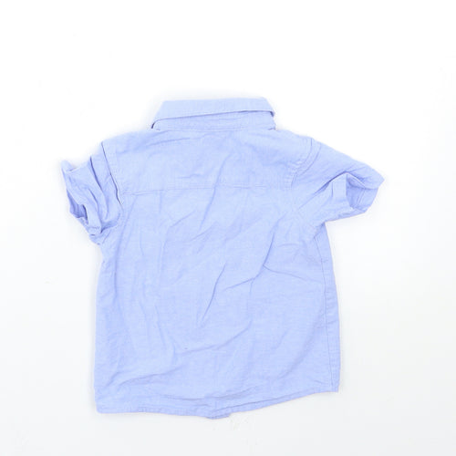 Primark Baby Blue   Basic Button-Up Size 18-24 Months