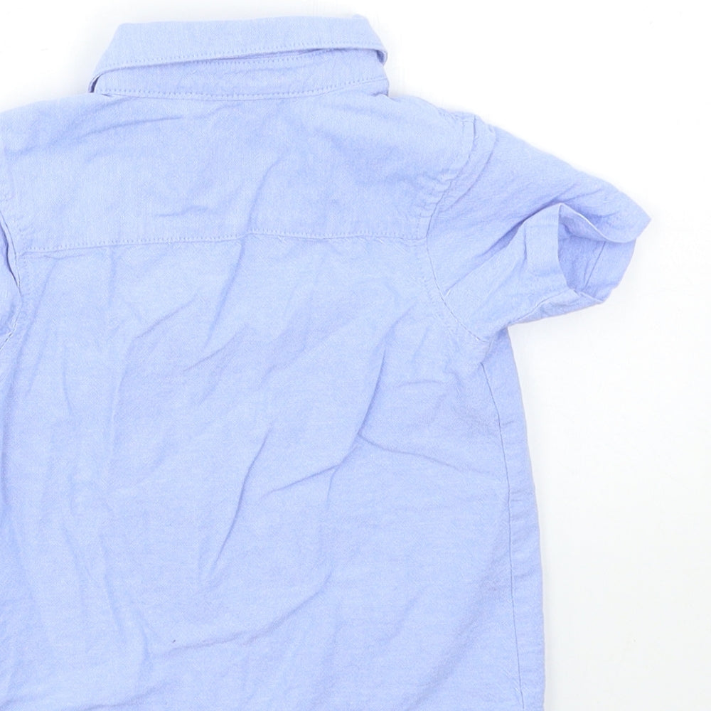 Primark Baby Blue   Basic Button-Up Size 18-24 Months
