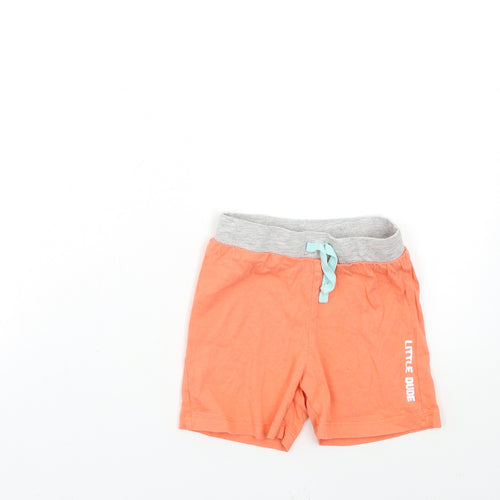 Primark Baby Orange   Jogger Trousers Size 12-18 Months