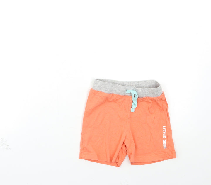 Primark Baby Orange Jogger Trousers Size 12-18 Months