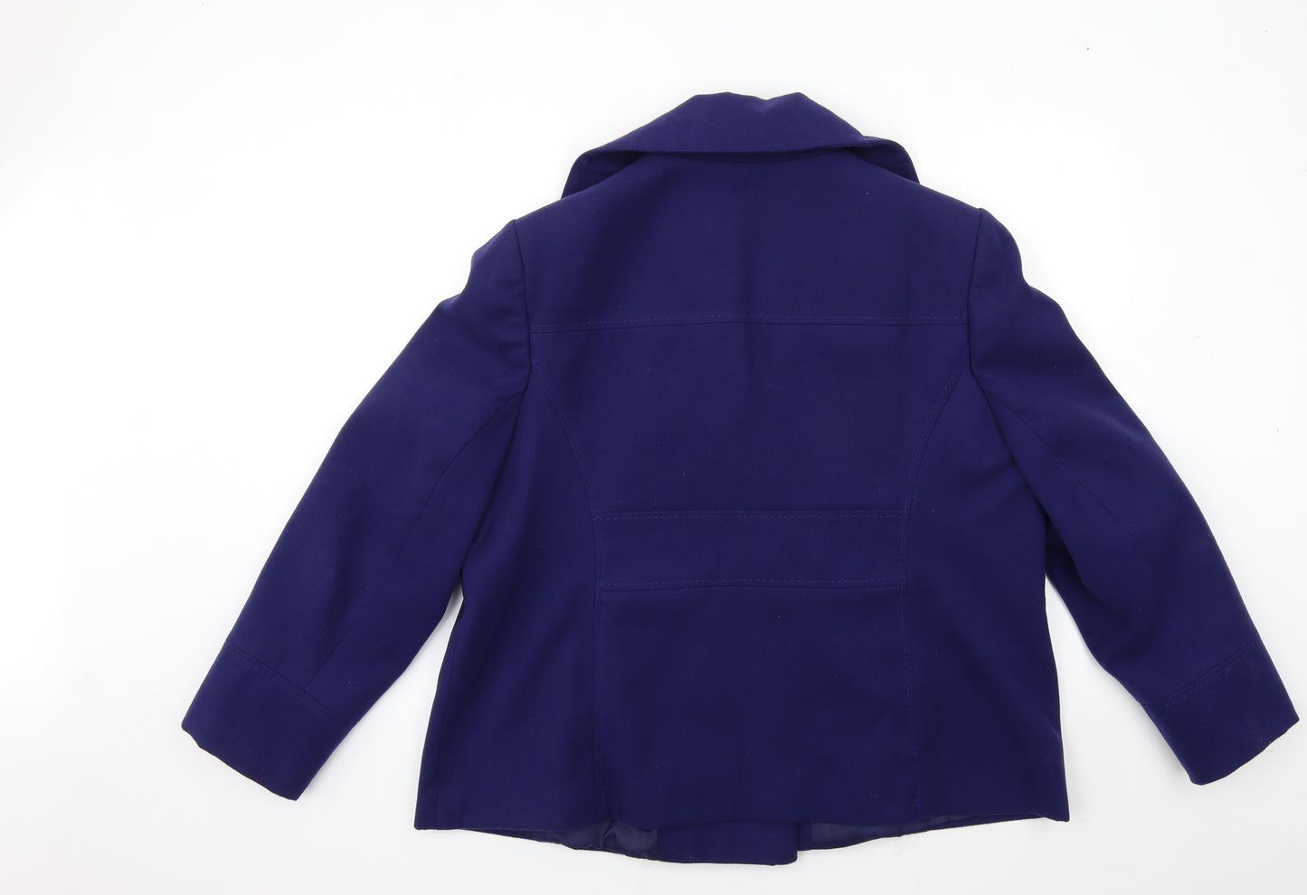 isle Womens Blue   Overcoat Coat Size 22