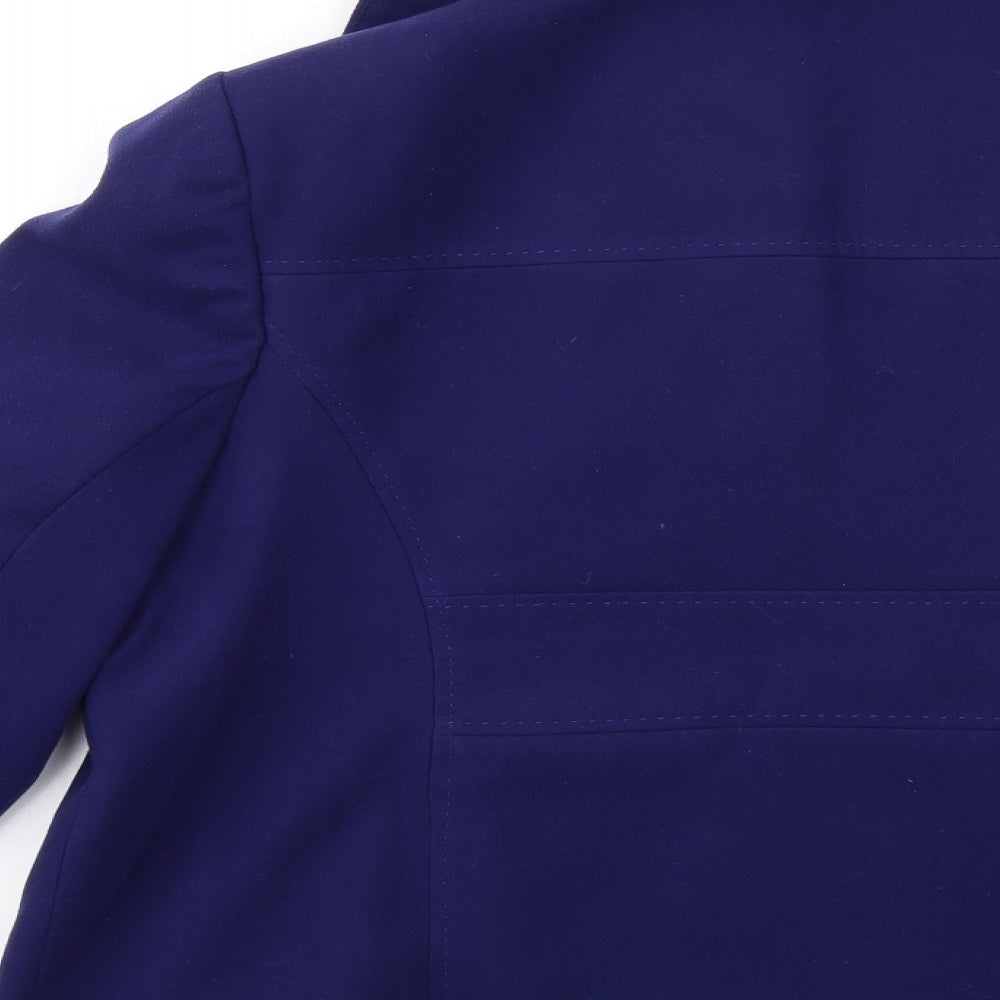 isle Womens Blue   Overcoat Coat Size 22