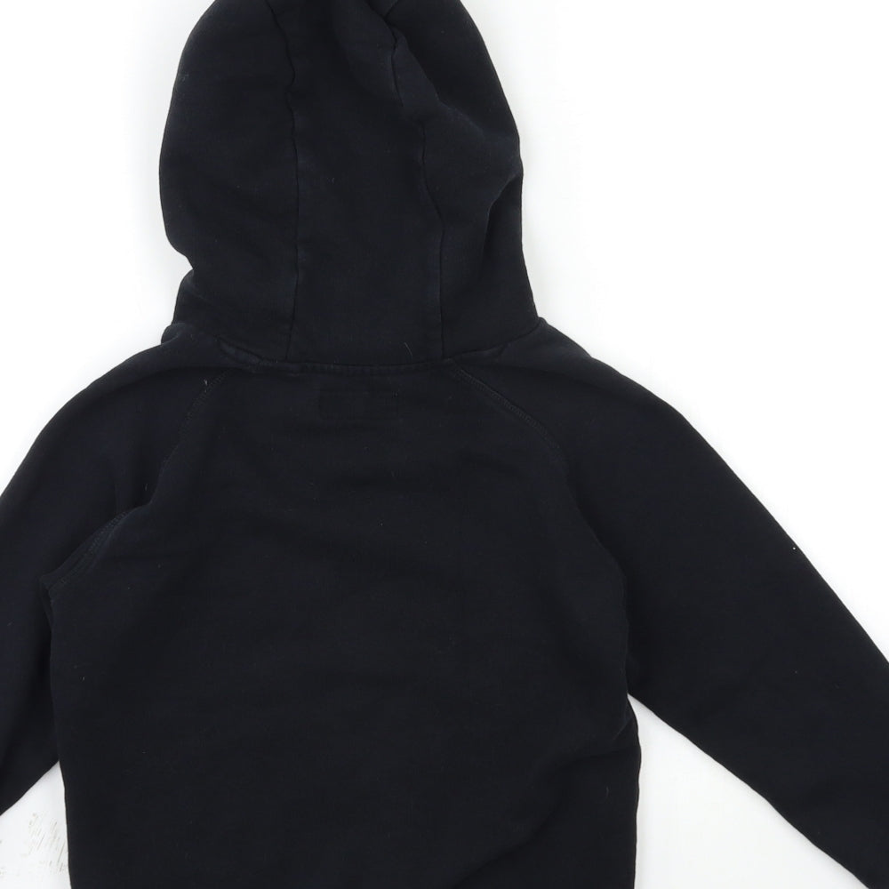 NEXT Boys Black  Rayon Pullover Hoodie Size 7 Years