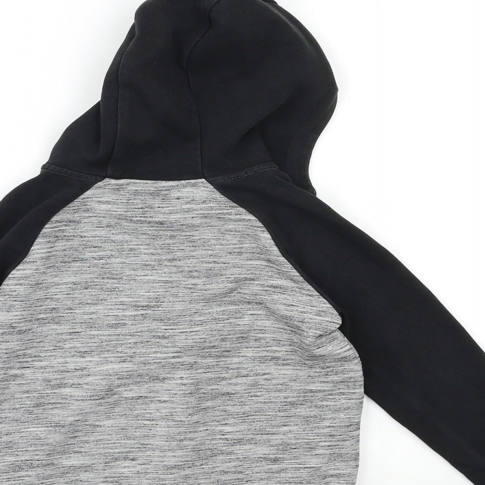 NEXT Boys Black   Full Zip Hoodie Size 7 Years