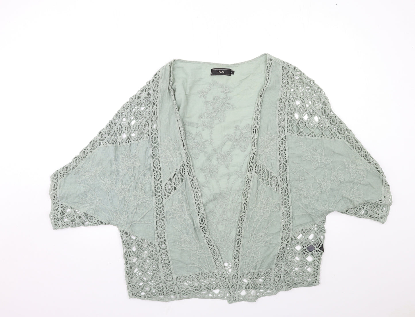 NEXT Womens Green  Knit Cardigan Jumper Size M