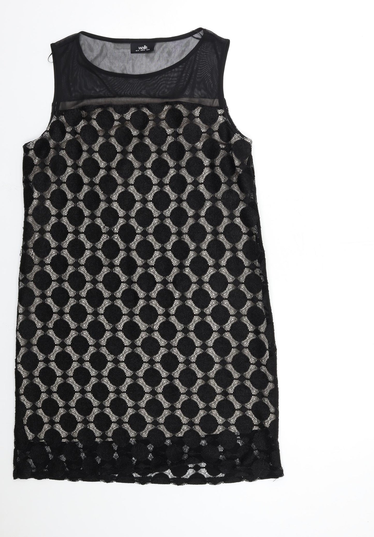 Wallis Womens Black   A-Line  Size 14