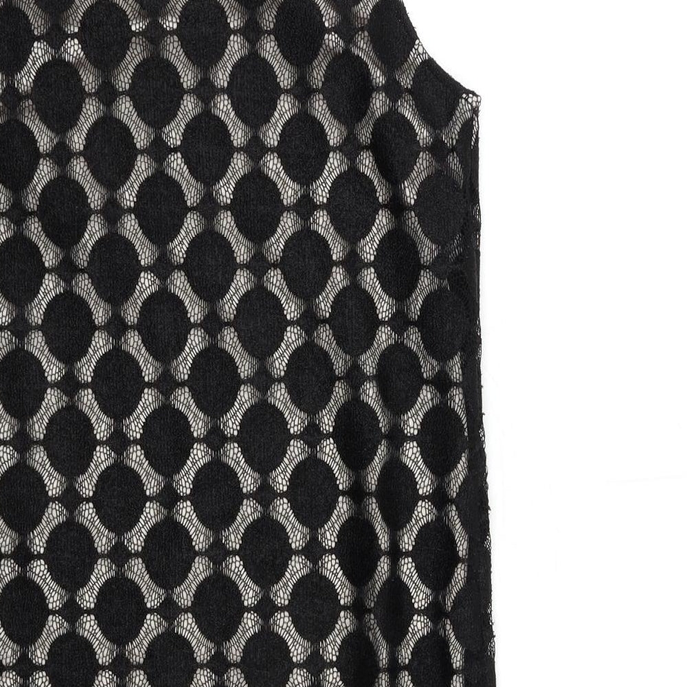 Wallis Womens Black   A-Line  Size 14