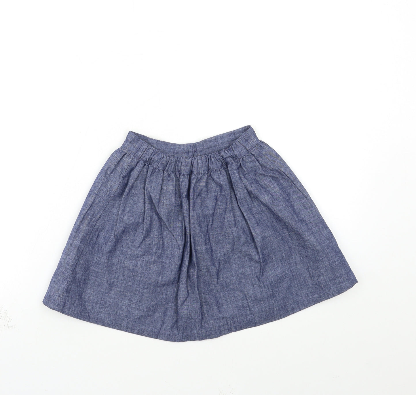 George Girls Blue  Denim A-Line Skirt Size 3-4 Years
